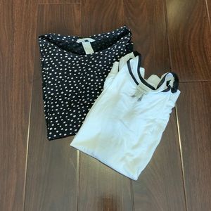 Two tops [h&m + dynamite]